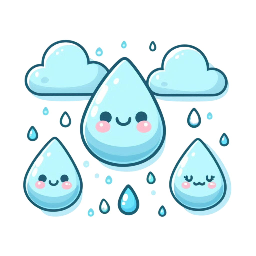 雨のイラスト